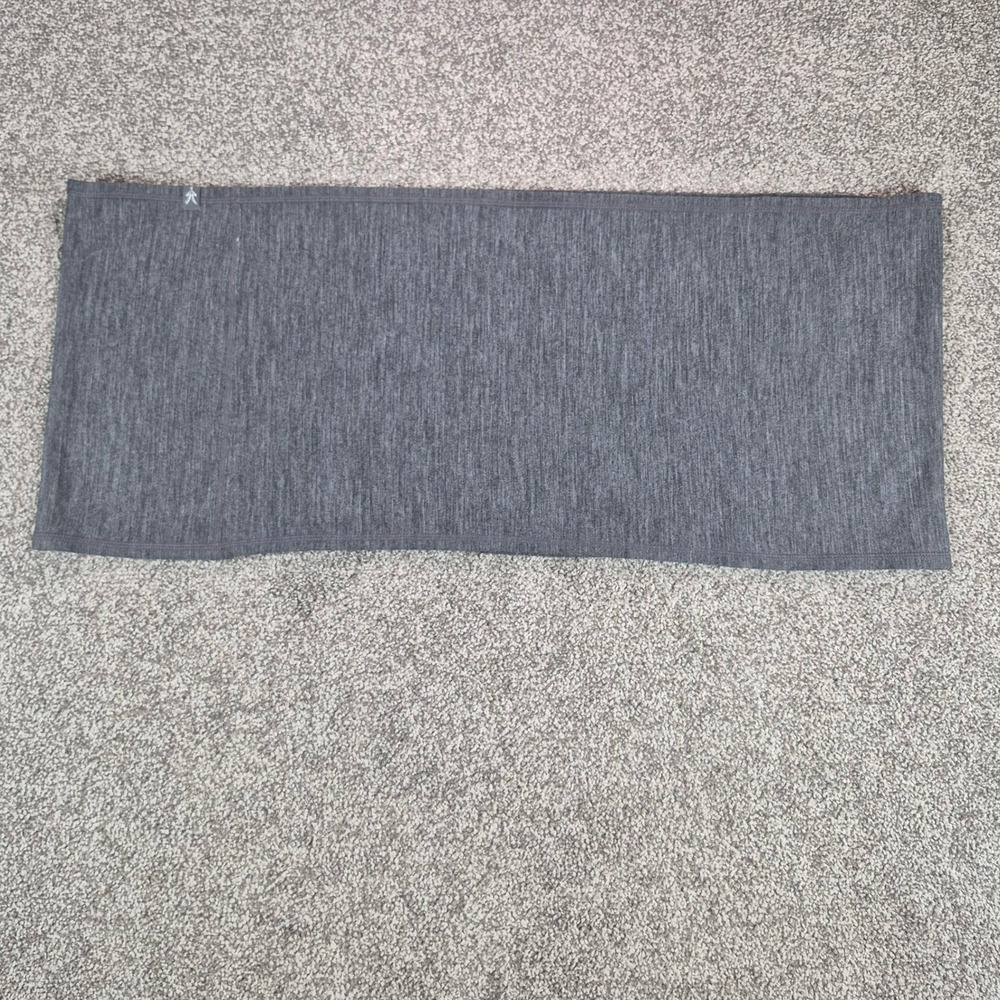 Ibex Merino Wool Infinity Scarf Gray One Size